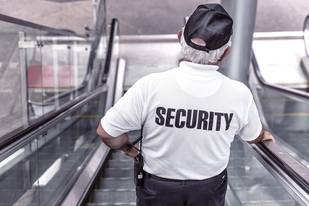 security guards in mall